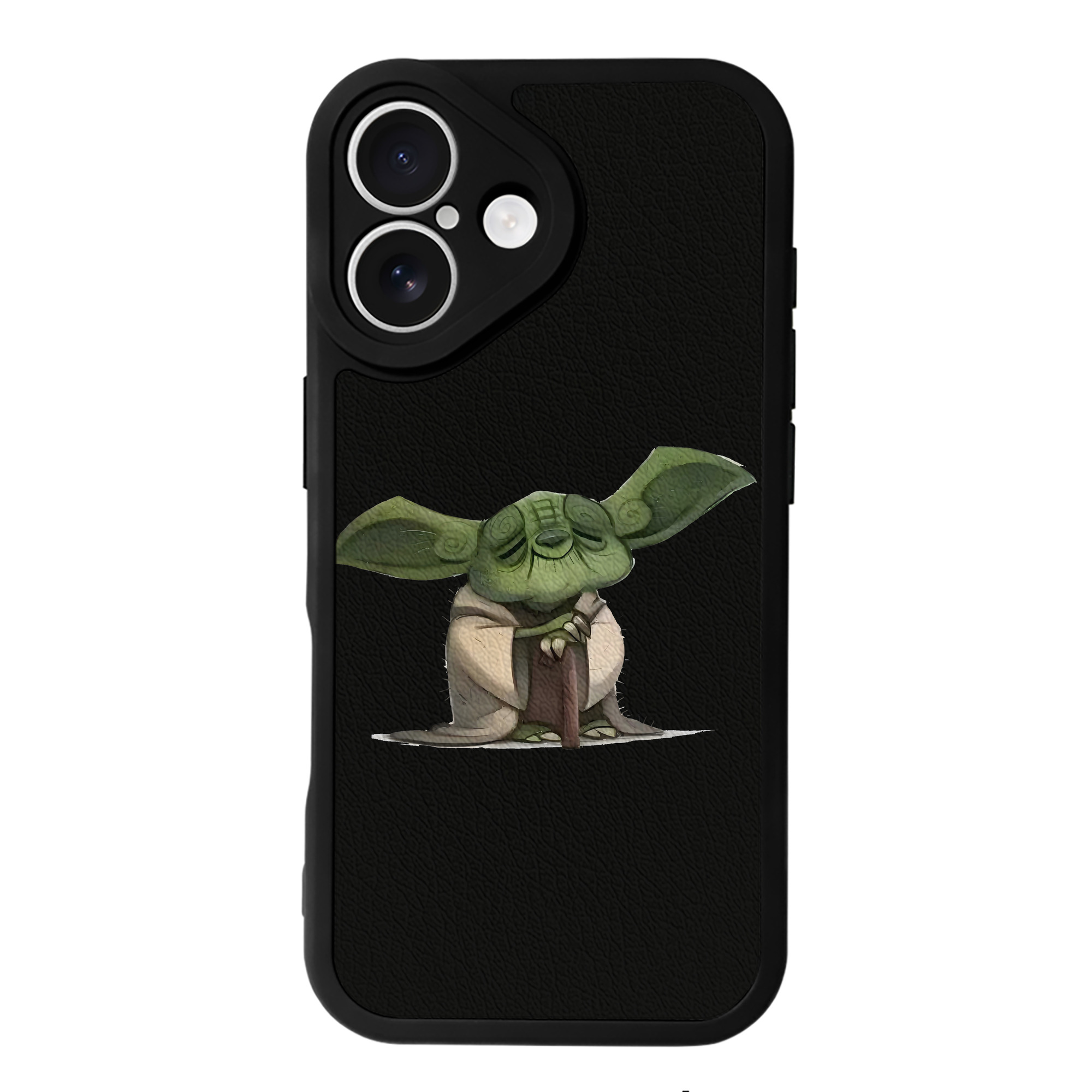 （画像用） スター・ウォーズ Star Wars 【iPhone 16シリーズ対応】シリコンスマホケース（レザー調） 材質：シリコン